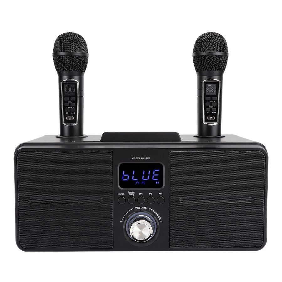 Wireless Bluetooth Karaoke 2PCS Microphone Speaker Handheld Mic Portable Singing Wireless Bluetooth Karaoke 2PCS Microphone Speaker Handheld Mic Portable Singing